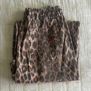 Leopard Print Women's Jeans